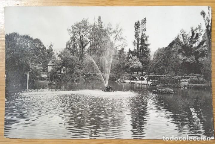 Postales: BILBAO - ESTANQUE DEL PARQUE - POSTAL MADRID - Foto 1