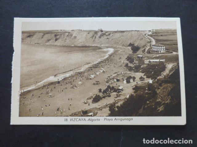 Postales: ALGORTA VIZCAYA PLAYA ARRIGUNAGA - Foto 1
