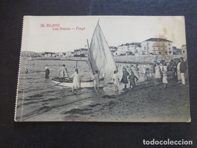 Postales: BILBAO LAS ARENAS PLAYA - Foto 1