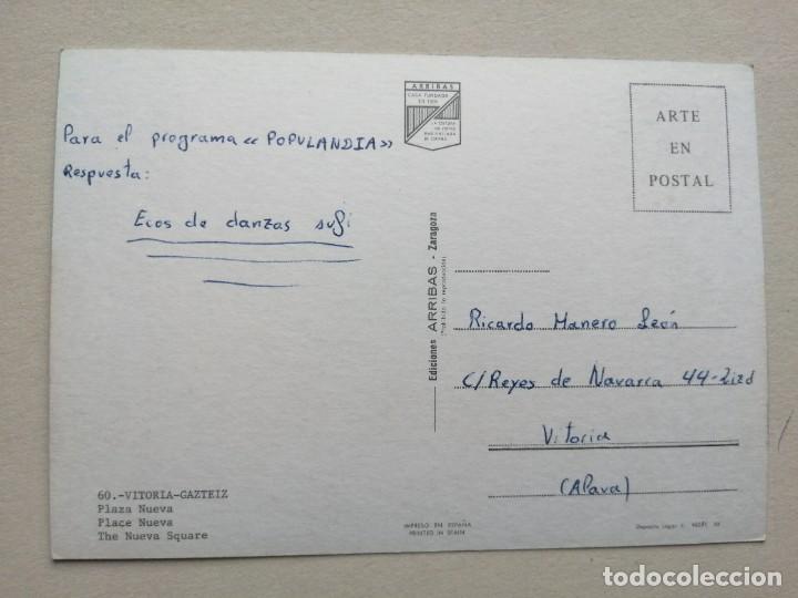 Postales: POSTAL VITORIA- N&Uacute;MERO-60 - Foto 2