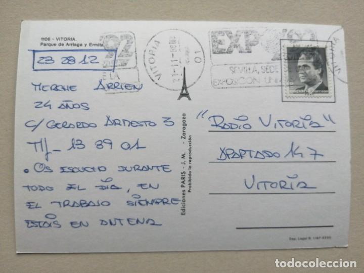 Postales: POSTAL VITORIA- N&Uacute;MERO- 1108 - Foto 2