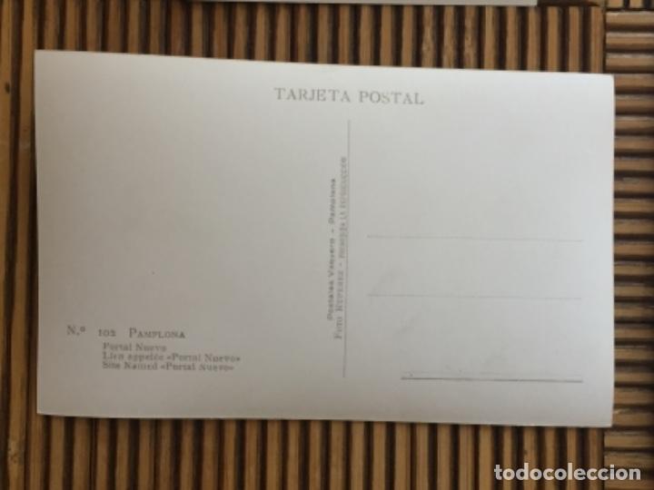 Postales: 4 POSTALES DE PAMPLONA, 1950-60 - Foto 5