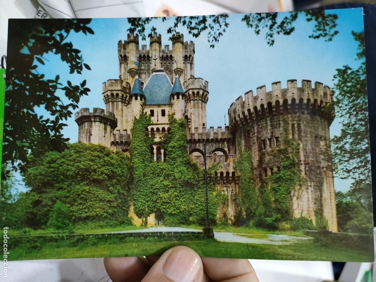 Postales: Postal BUTR&Oacute;N Vizcaya Castillo Butr&oacute;n N 4 RAKER S/C