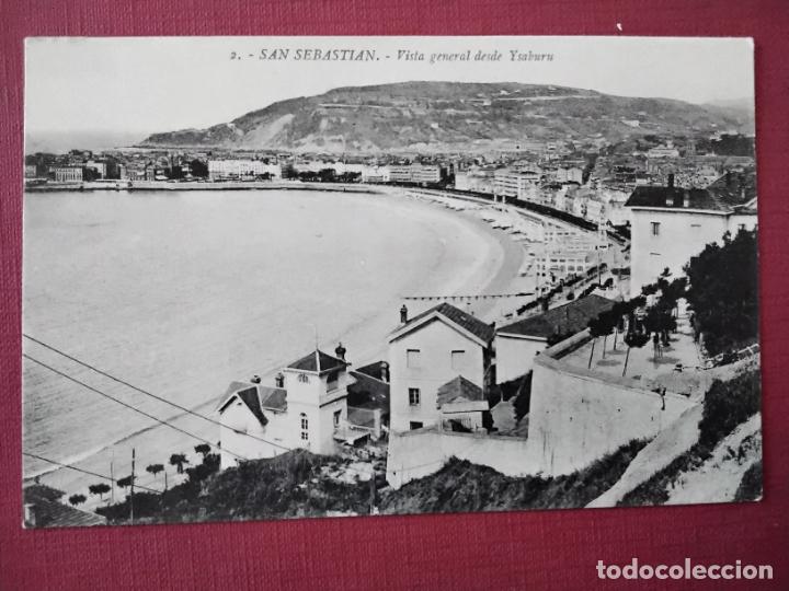 Postkarten: postal vista ysaburu san sebastian nueva a estrenar