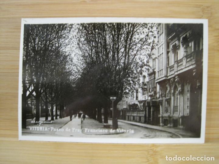 Postkarten: VITORIA-PASEO DE FRAY FRANCISCO DE VITORIA-POSTAL ANTIGUA-(97.890)