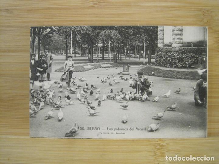 Postkarten: BILBAO-LOS PALOMOS DEL ARENAL-ROISIN-POSTAL ANTIGUA-(97.891)