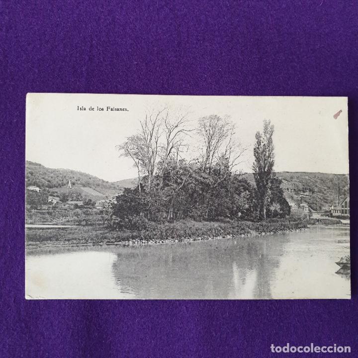 Postales: POSTAL DE LA ISLA DE LOS FAISANES (GUIPUZCOA). - Foto 1