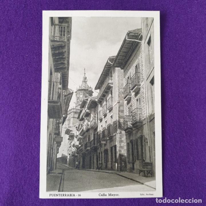 Postkarten: POSTAL DE FUENTERRABIA (GUIPUZCOA). CALLE MAYOR.