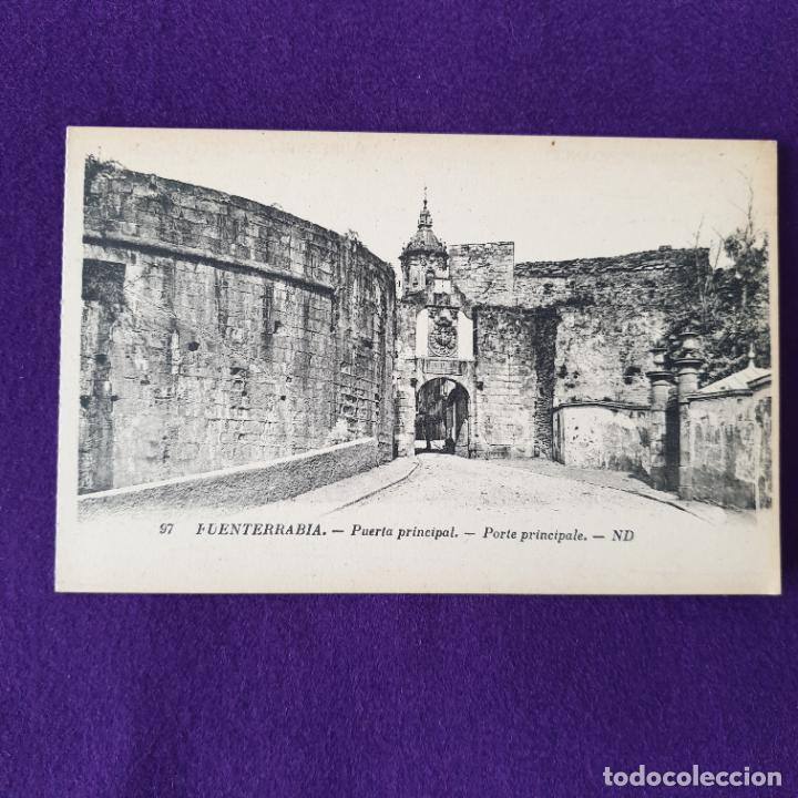 Postkarten: POSTAL DE FUENTERRABIA (GUIPUZCOA). PUERTA PRINCIPAL.