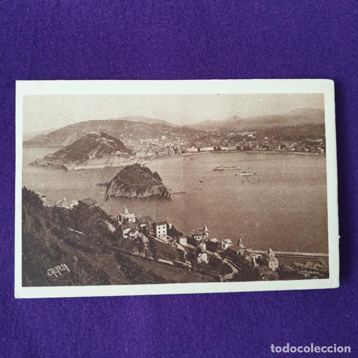 Postkarten: POSTAL DE SAN SEBASTIAN (GUIPUZCOA). VISTA DESDE EL MONTE IGUELDO.