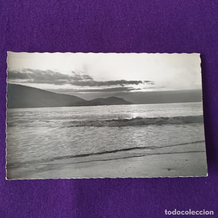 Cartoline: POSTAL DE PORTUGALETE (VIZCAYA). BAHIA DE ABRA. PUESTA DE SOL.