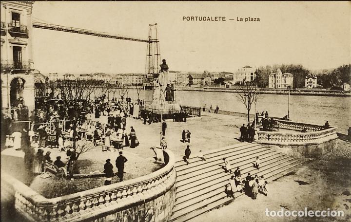 Cartes Postales: POSTAL - PORTUGALETE - LA PLAZA -