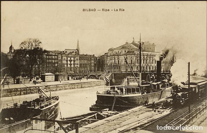 Postales: POSTAL - BILBAO - RIPA - LA RIA - - Foto 1