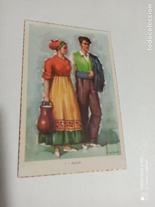 Postales: ALAVA. N&ordm; 1. TRAJES TIPICOS ESPA&Ntilde;OLES. LAIETANA. SERIE 5507.