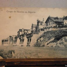 Postales: (D) ANTIGUA POSTAL PAIS VASCO GRUPO DE HOTELES DE ALGORTA