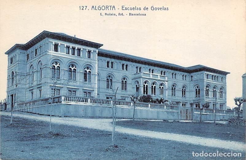 Postcards: ALGORTA.- ESCUELAS DE GOVELAS