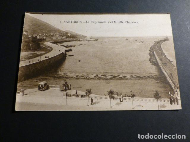 Postales: SANTURCE LA EXPLANADA Y EL MUELLE CHURRUCA - Foto 1