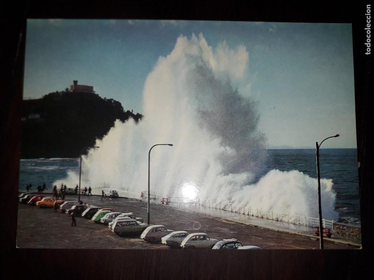 Postales: N&ordm; 7865 POSTAL SAN SEBASTIAN TEMPORAL - Foto 1