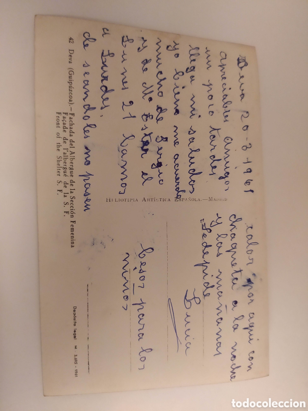 Postales: Postal Deva (Guip&uacute;zcoa) - Foto 3