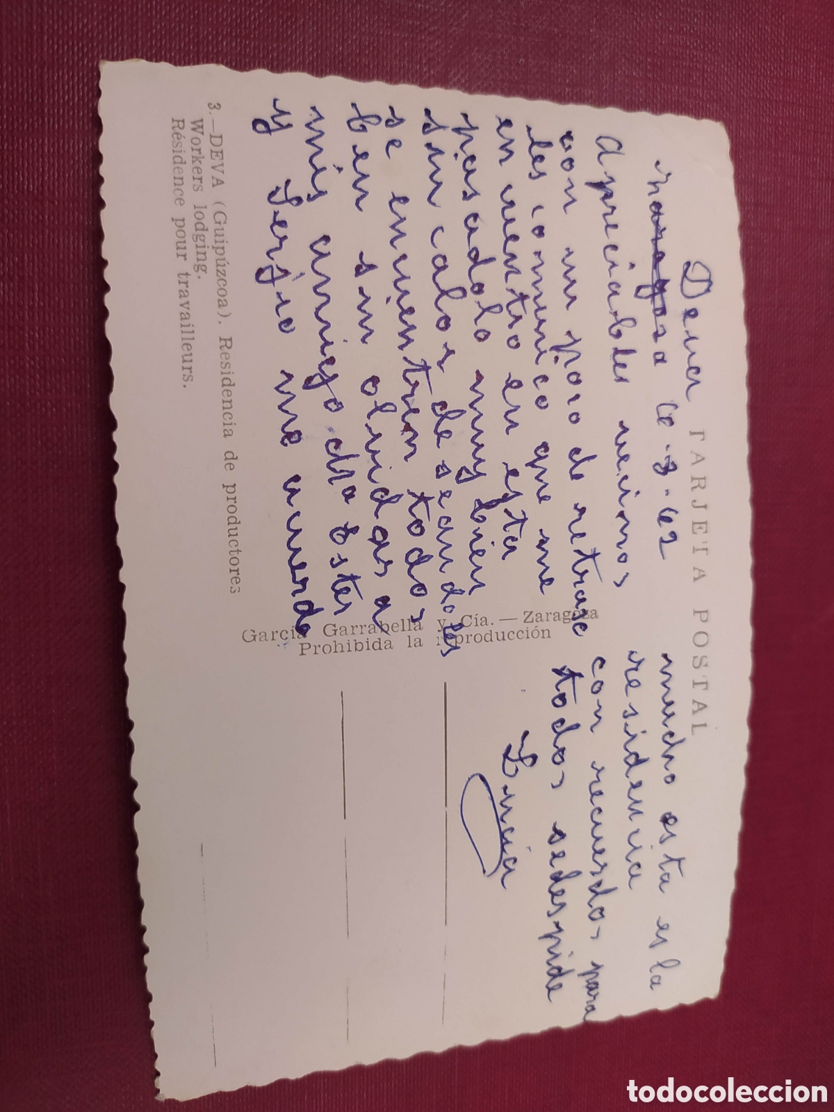 Postales: Postal Deva (Guip&uacute;zcoa) - Foto 3