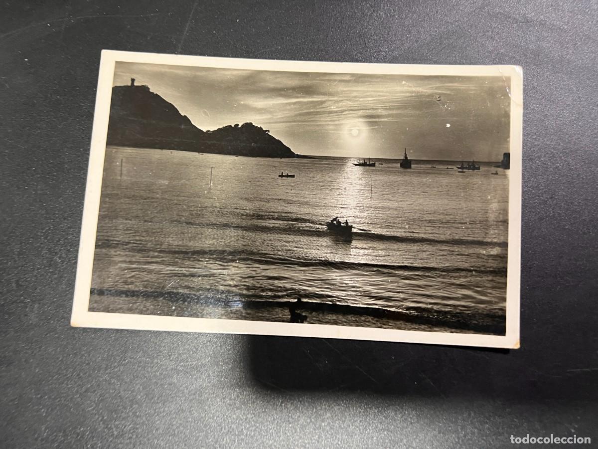 Postales: TARJETA POSTAL. SAN SEBASTIAN. 266.- EFECTO DE SOL EN LA BAH&Iacute;A. FOTO GONZALEZ