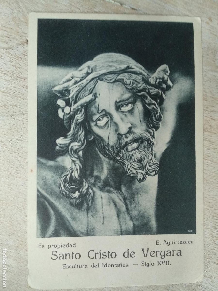 Postkarten: SANTO CRISTO DE VERGARA. MONTA&Ntilde;ES SIGLO XVII. (E. AGUIRREOLEA).