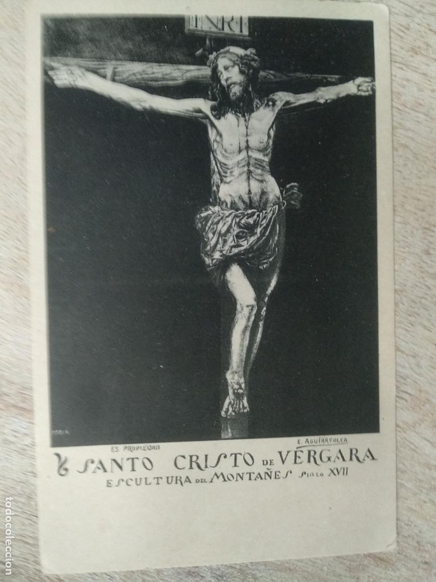 Postkarten: SANTO CRISTO DE VERGARA. MONTA&Ntilde;ES SIGLO XVII. (E. AGUIRREOLEA).