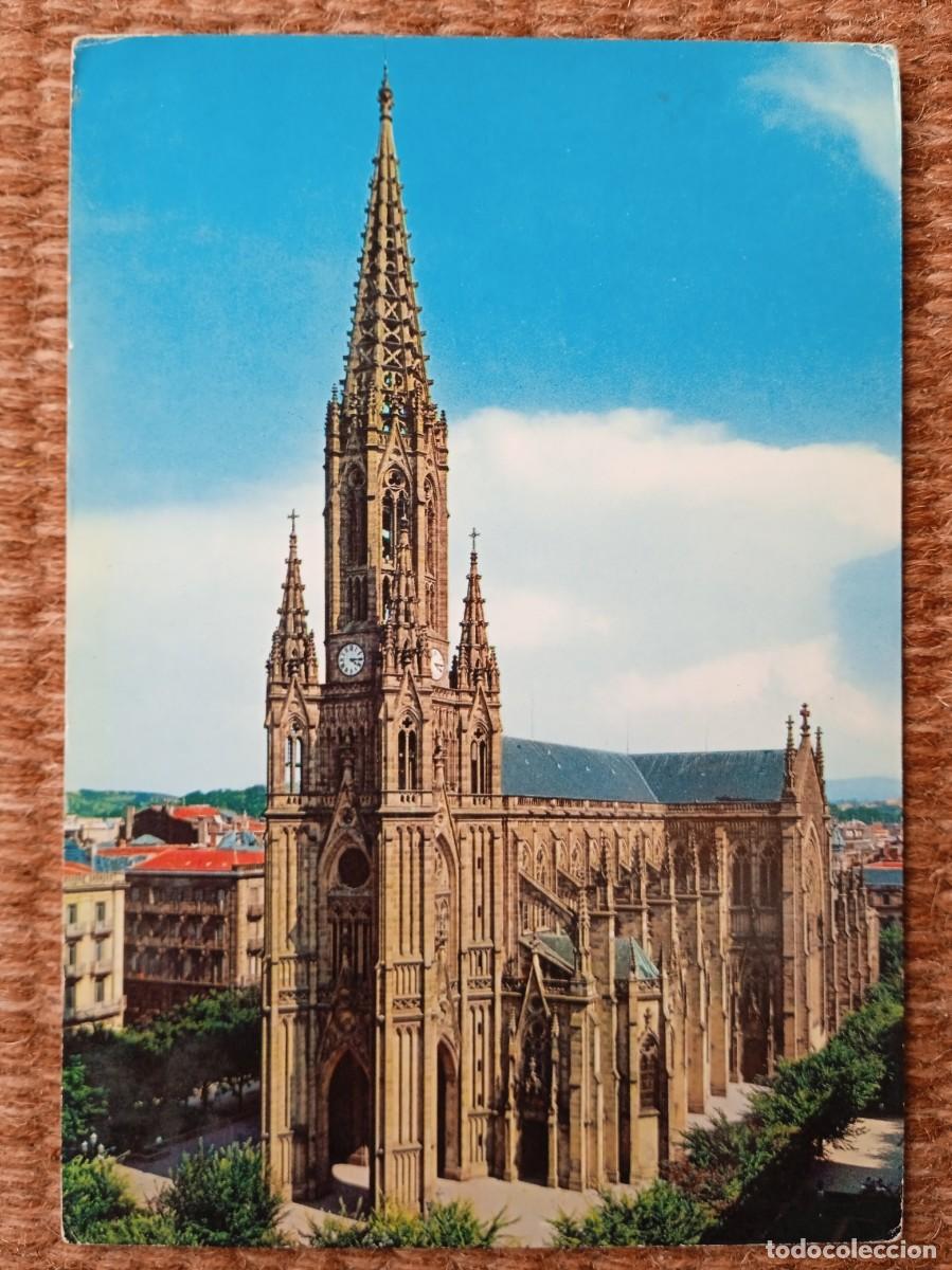 Postales: SAN SEBASTIAN - CATEDRAL - Foto 1