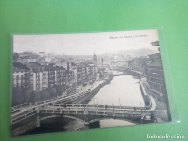 Postales: BILBAO, POSTAL ANTIGUA , BLANCO Y NEGRO. - Foto 1