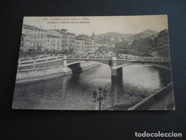 Postales: BILBAO PUENTE DE LA MERCED - Foto 1