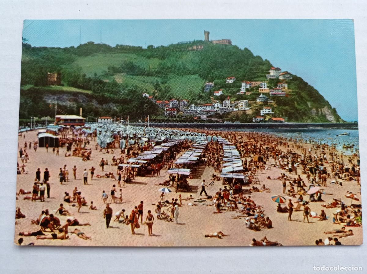 Postkarten: TARJETAS POSTALES 5126-S.SEBASTIAN PLAYA DE ONDARRETA ED. AGATA