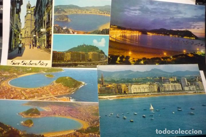 Postales: lote postales s.sebastian - Foto 1