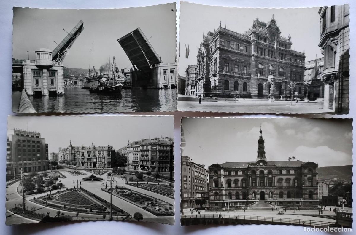Postales: BILBAO LOTE 4 POSTALES - Foto 1