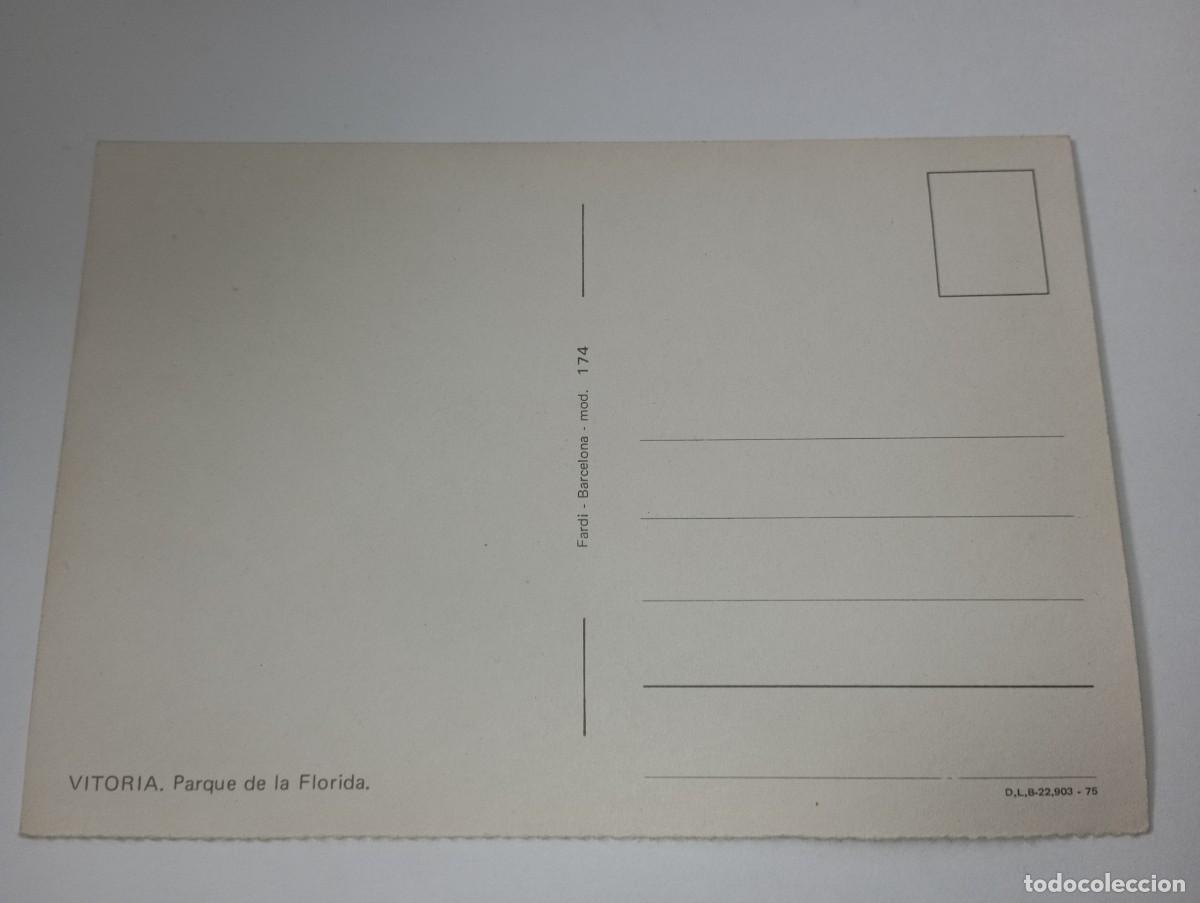 Postales: Vitoria. Parque de la Florida. B1 - Foto 2