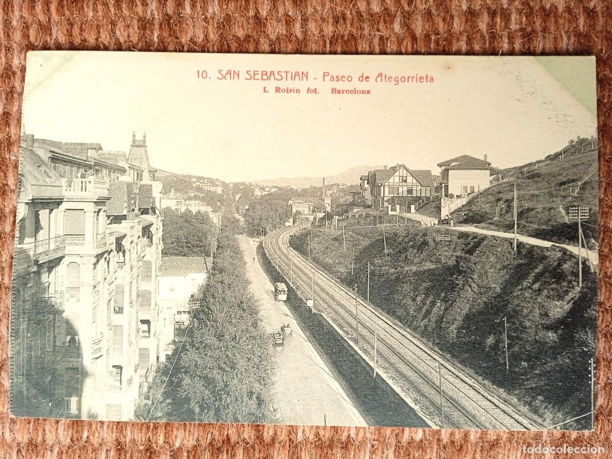Postcards: SAN SEBASTIAN - PASEO DE ATEGORRIETA - ROISIN FOTO