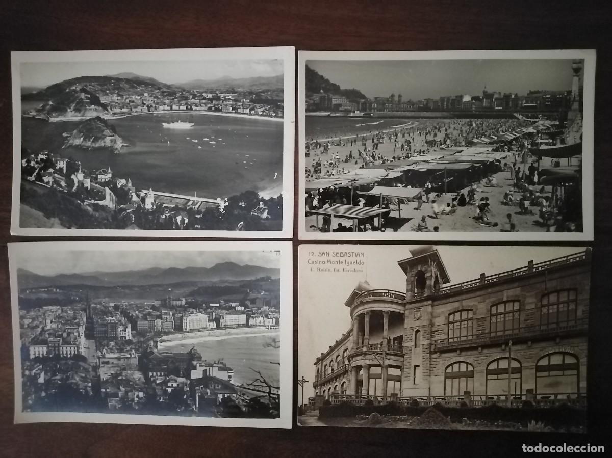 Postales: 4 postales de San Sebasti&aacute;n. Ver. - Foto 1