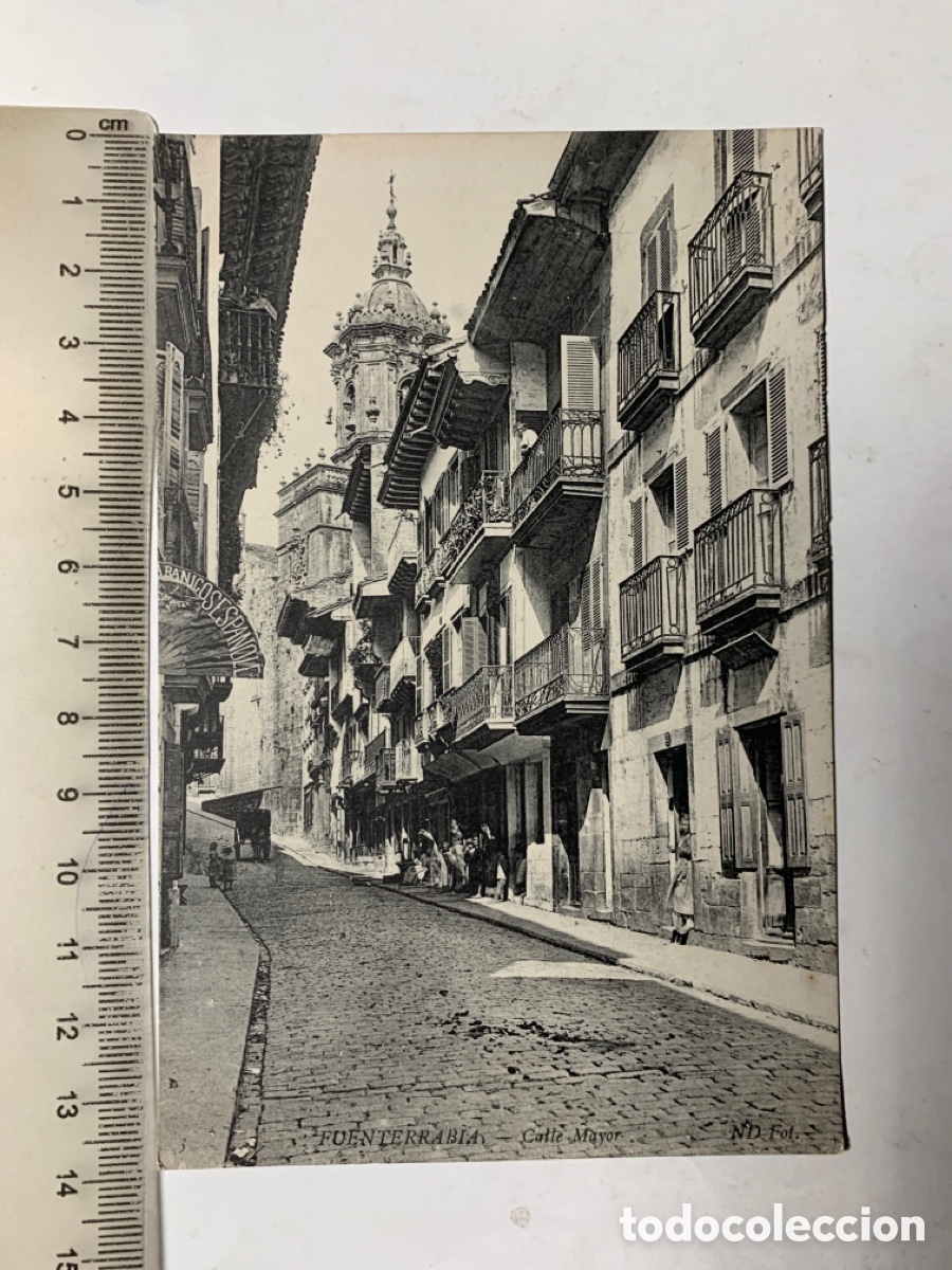 Postcards: POSTAL. FUENTERRABIA. CALLE MAYOR. ND, FOT&Oacute;GRAFO.