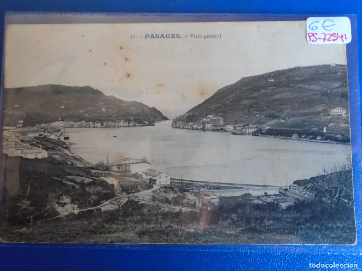 Postcards: (PS-72541)POSTAL DE PASAGES-VISTA GENERAL.CLICHE GONZALEZ