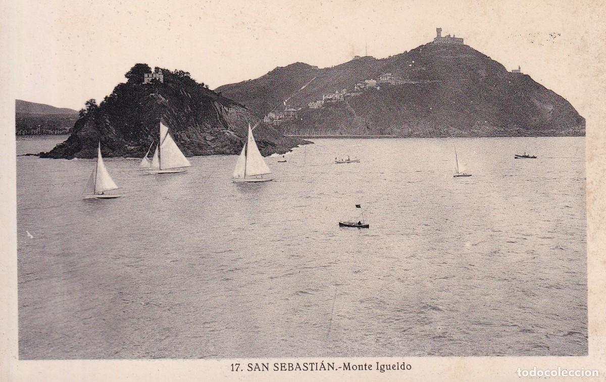 Postales: SAN SEBASTI&Aacute;N - MONTE IGUELDO - Foto 1