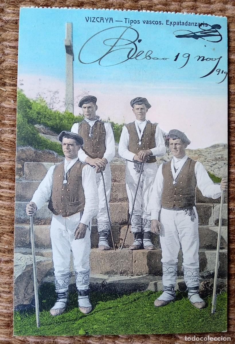 Postkarten: VIZCAYA - TIPOS VASCOS - EXPATADANZARIS