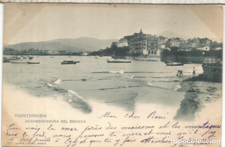 Postkarten: GUIPUZCOA FUENTERRABIA DORSO SIN DIVIDIR