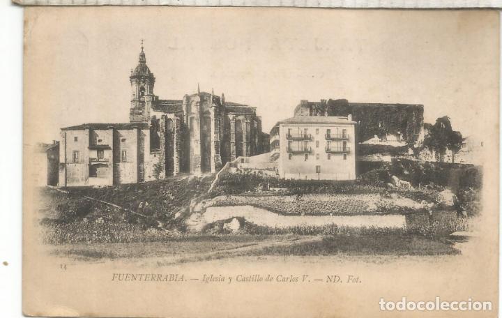 Postkarten: GUIPUZCOA FUENTERRABIA DORSO SIN DIVIDIR