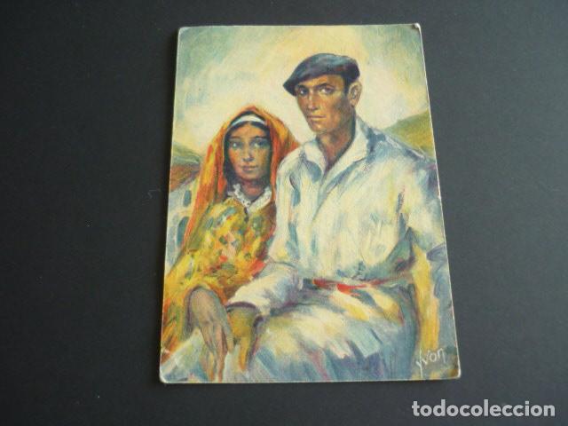 Postales: PAREJA TIPICA VASCA PA&Iacute;S VASCO - Foto 1