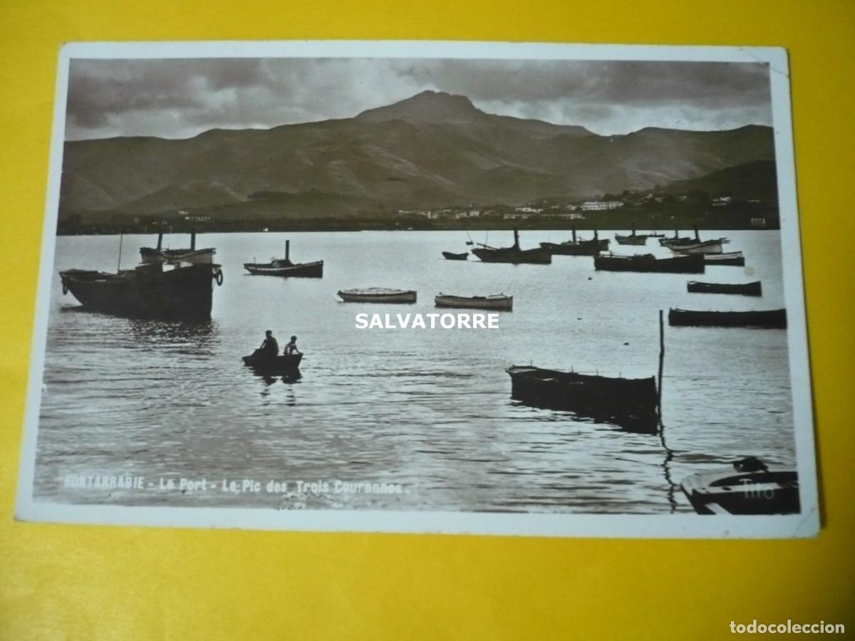 Postkarten: POSTAL PAIS VASCO. EUZKADI. FUENTERRABIA. HONDARRIBIA.LE PORT.EDICIONS BLOC FR&Egrave;RES-BORDEAUX