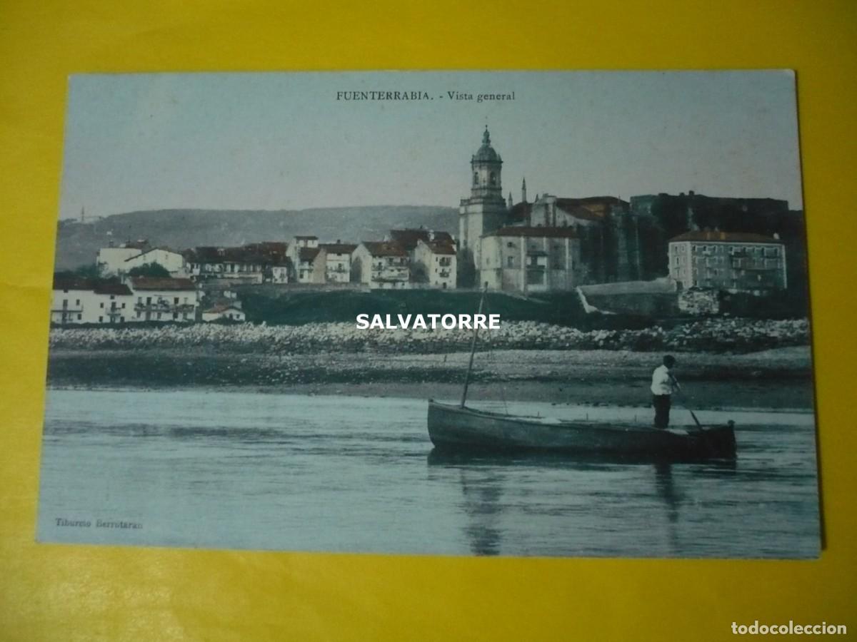 Postkarten: POSTAL PAIS VASCO. EUZKADI. FUENTERRABIA. HONDARRIBIA.VISTA GENERAL TIBURCIO BERROTARAN.SIN CIRCULA