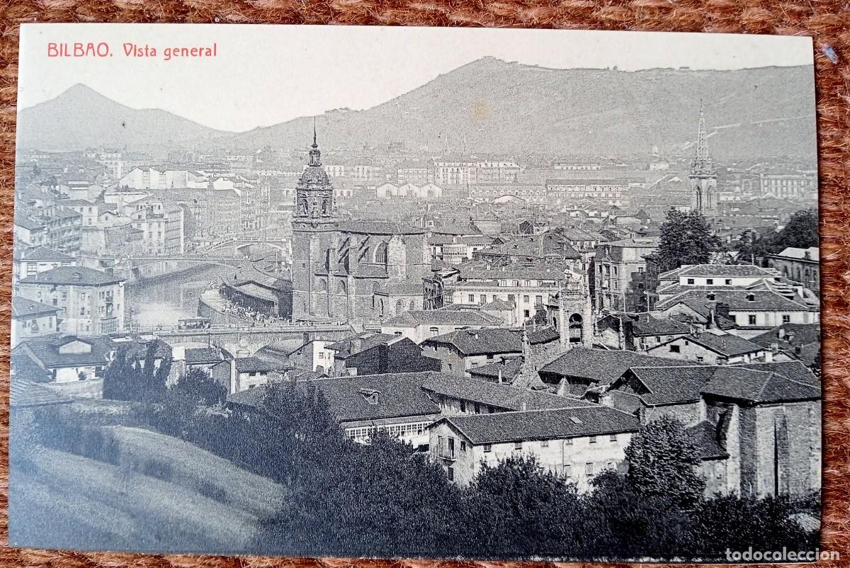 Postales: BILBAO - LIBRERIA MANUEL MI&Ntilde;AMBRES - Foto 1