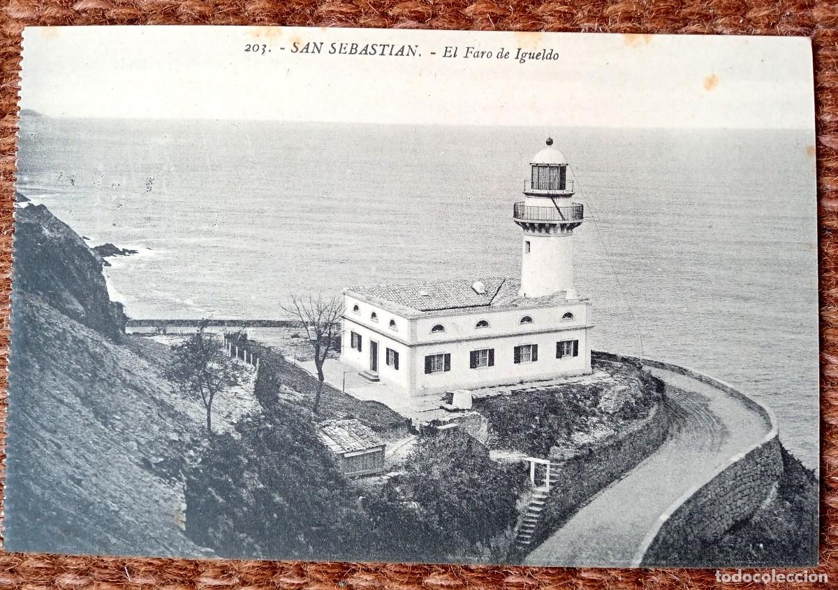 Postkarten: SAN SEBASTIAN - FARO DE IGUELDO - ED: GALARZA