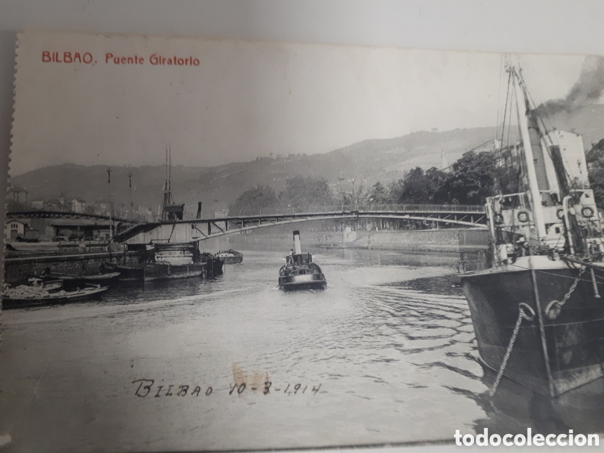 Postales: Postal antigua de Bilbao - Foto 1