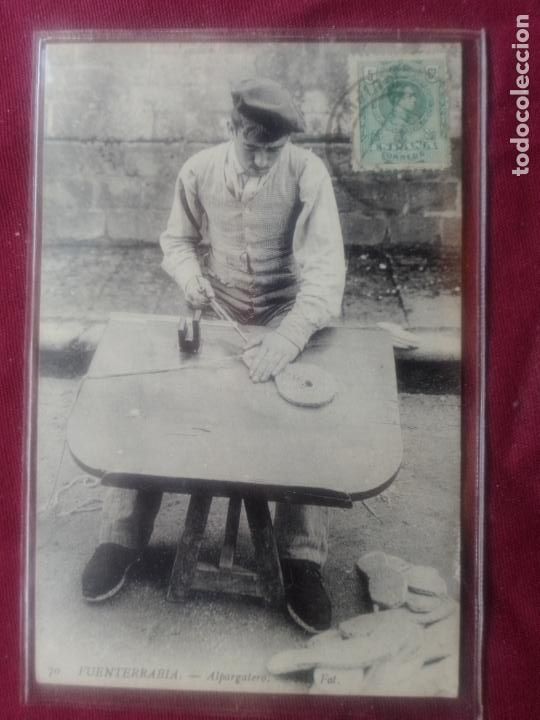 Postales: Fuenterrab&iacute;a. Alpargatero - Foto 1