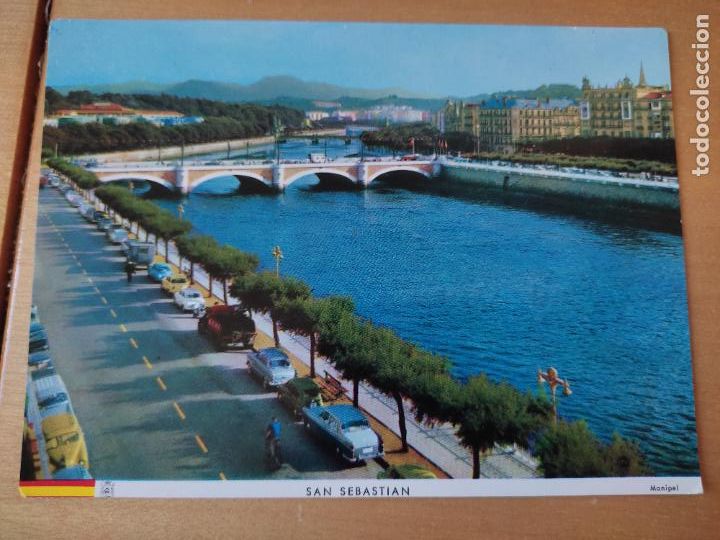 Cartes Postales: SAN SEBASTIAN 1963 RIO URUMEA PUENTES SC ED MANIPEL
